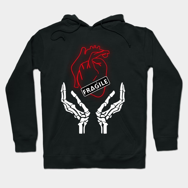 Fragile Heart Hoodie by jessycroft